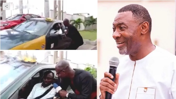 Dr. Lawrence Tetteh Gives Brand New Car To Taxi Driver