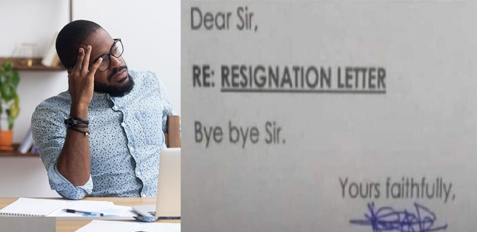 Resignation Letter